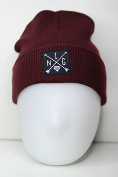 Beanie very red Ingeborg