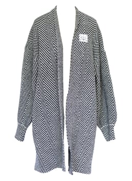 Cardigan black Streifen