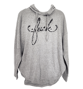 Hoody grau REFLEKTION FUCK