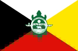 Burt Lake Band of Ottawa & Chippewa Indians Flag
