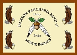 Jackson Rancheria Band of Miwok Indians Flag