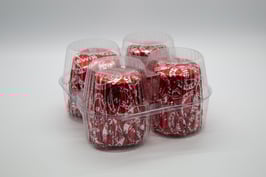 1x4 grosse, helle REWI-Mohrenköpfe