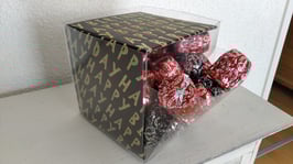 REWI-Minis gemischt hell und dunkle Schokolade mit Happy Birthday