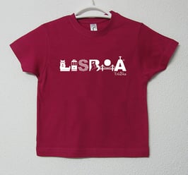 Lisboa T-shirt | Fucsia Colour