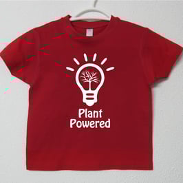 T-shirt Plant Powered | Cor Vermelho