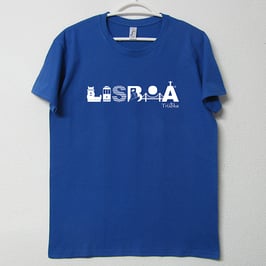 Lisboa T-shirt | Royal Blue Colour (Lisboa in white)