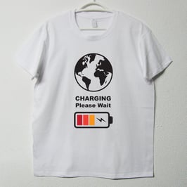 T-shirt Charging | Cor Branco