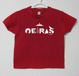 T-shirt Oeiras | Cor Vermelho