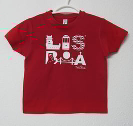 Lisboa T-shirt | Red Colour