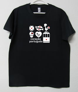 Portuguese Symbols T-shirt | Navy Blue Colour