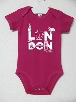 London Onesie | Fucsia Colour