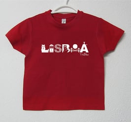 Lisboa T-shirt | Red Colour