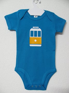 28 Tram Onesie | Aqua Colour