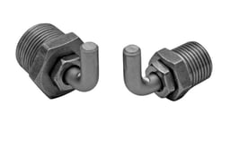 Haken mit Außengewinde für Temperguss Fittings