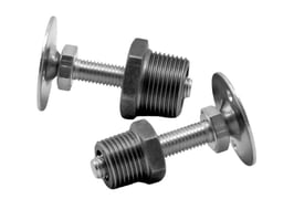 Flexibler Befestigungsteller mit Außengewinde