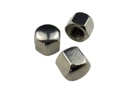 Hutmutter M8 kurz + Beilagscheibe, Edelstahl A2