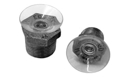 Glasauflage-Fitting mit Saugnapf