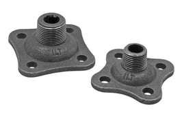 Temperguss Flansch mit Außengewinde, Nr. 325