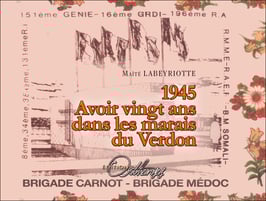 1945, AVOIR VINGT ANS DANS LES MARAIS DU VERDON