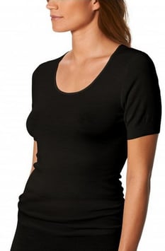 Mey, Spencer 1/2 Ärmel, schwarz