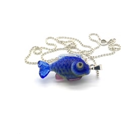 Anhänger "Blaufisk Silber"