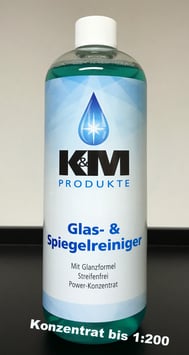 K&M Produkte Glas-& Spiegelreiniger (1000ml)