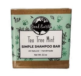 Tea Tree Mint Shampoo Bar (5.5oz / 180g)