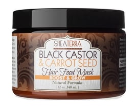 Egyptian Black Castor & Carrot Seed Hair Food Mask (12oz / 340ml)