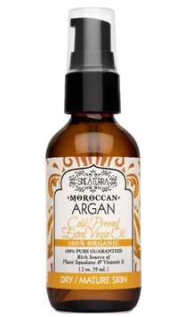Pure Moroccan Argan Extra Virgin Oil (2oz / 59ml)