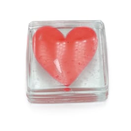 Paperweight - rotes Herz