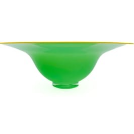 große, grüne Schale von Michel Bouchard