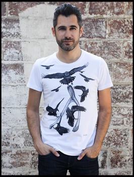 Tee Shirt Homme "Les corbeaux"