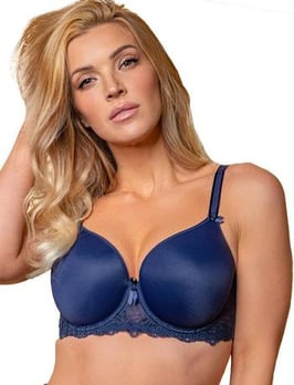 Elise Moulded in Navy Blue
