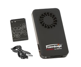 Feuerdesign Tischgrill by Limatec Lüftermodul + Akku + Ladekabel für alle Modelle