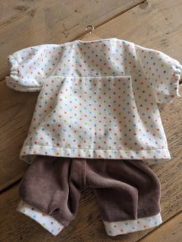 Setje met bolletjes kleedje