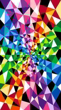 Farb Explosion, ColorWorks Concepts Phase I, by Deborah Edwards Northcott Studio (Panel), 05301050816