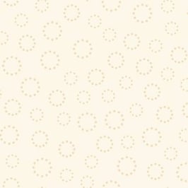 White Dotted Circles, Apple Cider 15, P&B Textiles 02053050521