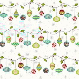 A Very Terri Christmas, Deck The Halls, Bordüre, Terri Degenkolb, Windham Fabrics 10038050824