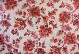 Palm Court, Small Jacobean Flral Ivory, Benartex, 01044550714