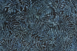 Tonga Batik,, Eichenlaub blau, Timeless Treasures 03011050916
