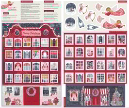 Adventskalender, Adventale, Panel, Art Gallery Fabrics 10117550825