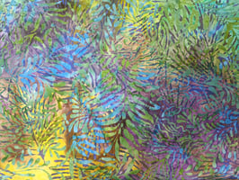 Grün-Lila-Blau, Batik, Island Batiks, 03439050716