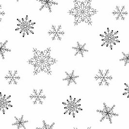 White on White Snowflakes,Ramblings Holiday 2, P&B Textiles 09163850625