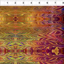 13JYM1 Como Multi, Marble Essence by Jason Yenter, In The Beginning Fabrics