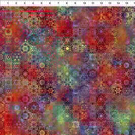 Small Mosaic - Multi, 5JYS1, Impressions by Jason Yenter for In The Beginning Fabrics 01159850924