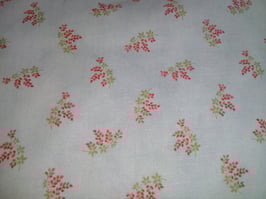 Victoria, Rote Blüten auf blauem Grund, Moda, 03175950818