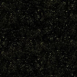 Wings of Gold, Black Metallic Golden Dots, Timeless Treasures 02047950824