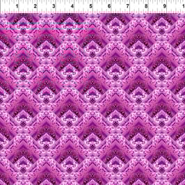 Unicorns, Lace - Magenta 10UN1, In The Beginning Fabrics 05037950821
