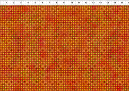 Punkte, orange, Unusual Garden, In The Beginning Fabrics 12347950819