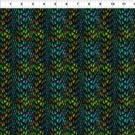 Scales Multi, Dragons - Emerald Reign, In The Beginning Fabrics 09146950925